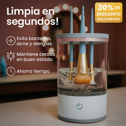 LIMPIA BROCHAS MAQUILLAJE AUTO™