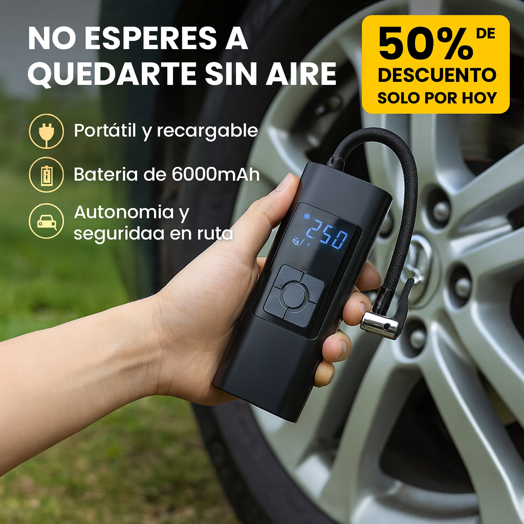 Compresor Portátil Ultra™ - Inflador de neumáticos