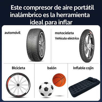 Compresor Portátil Ultra™ - Inflador de neumáticos